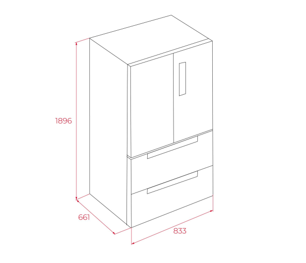 Lodówka Teka RFD 77825 SS EU French Door No Frost 189,8cm Stal Nierdzewna 516L - 1525992 - zdjęcie 11
